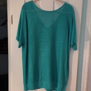 Talbots Vibrant Teal Knit Top